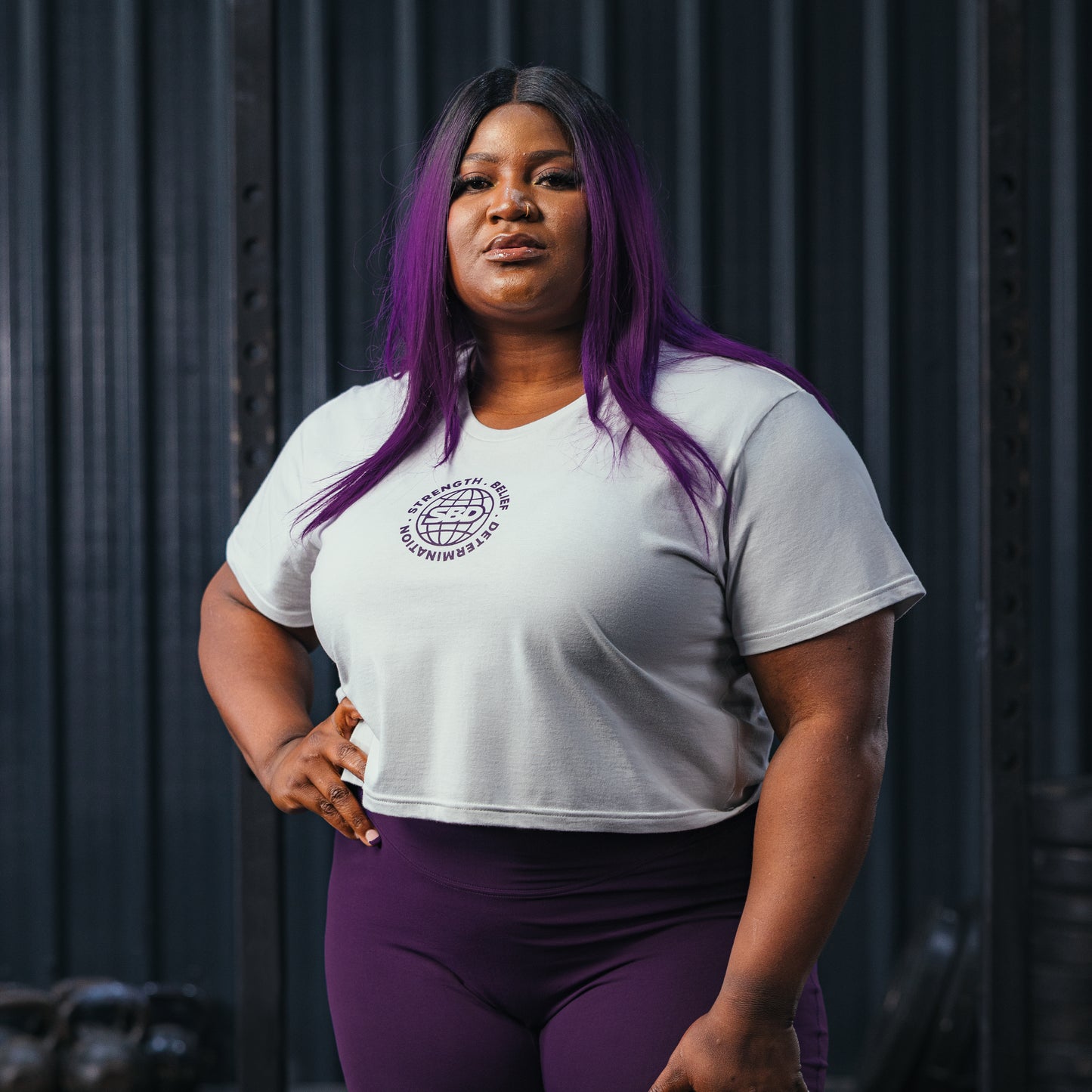 Aspire crop top - Off white