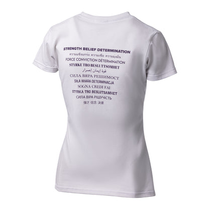 Aspire stuttermabolur - Brand - Hvítur