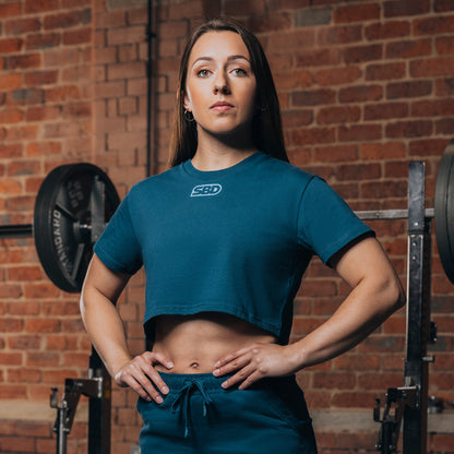 Crop top - REFLECT - TEAL